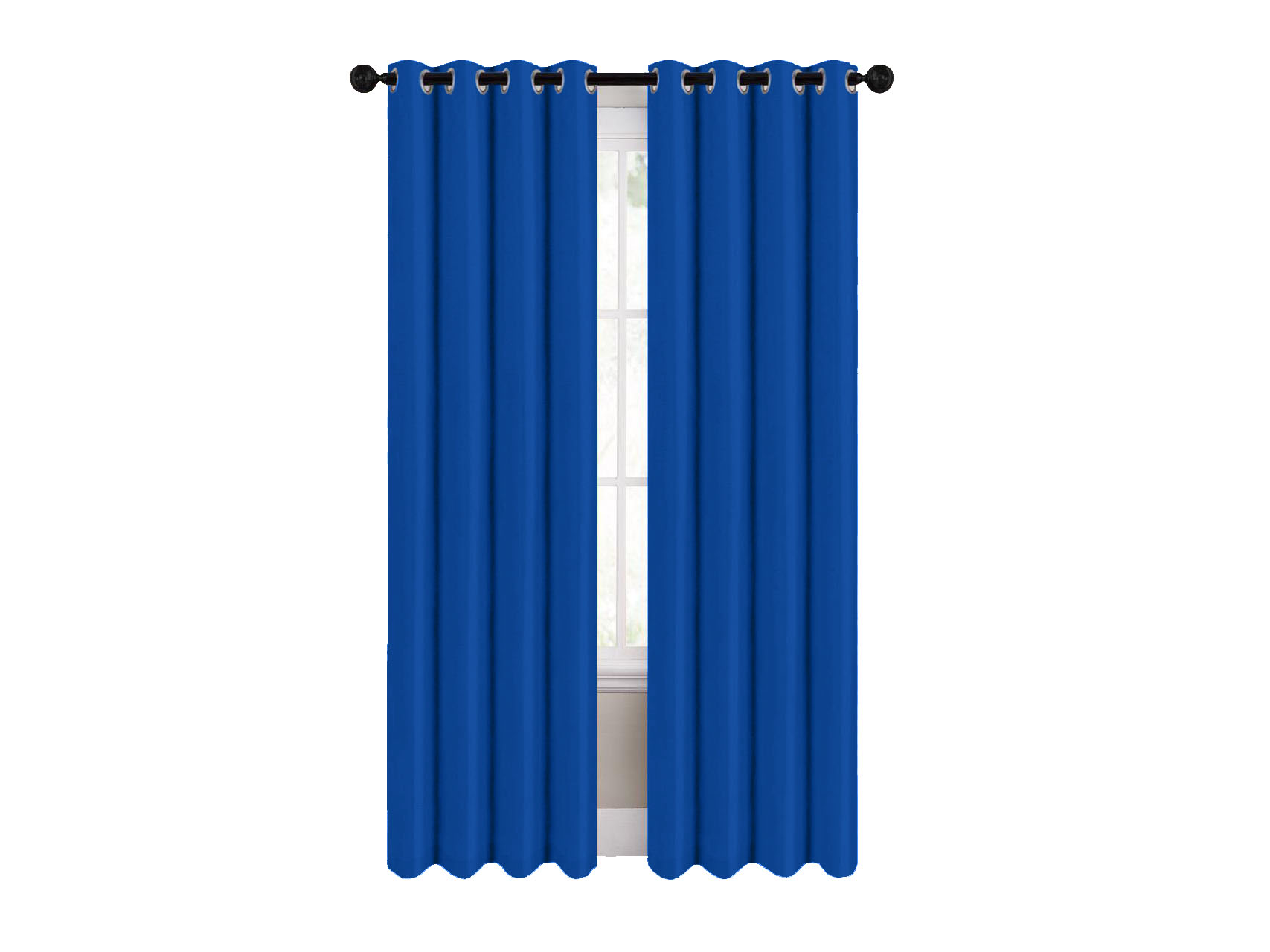Cortina Blackout 264cm ancho x 213cm largo en 2 paneles