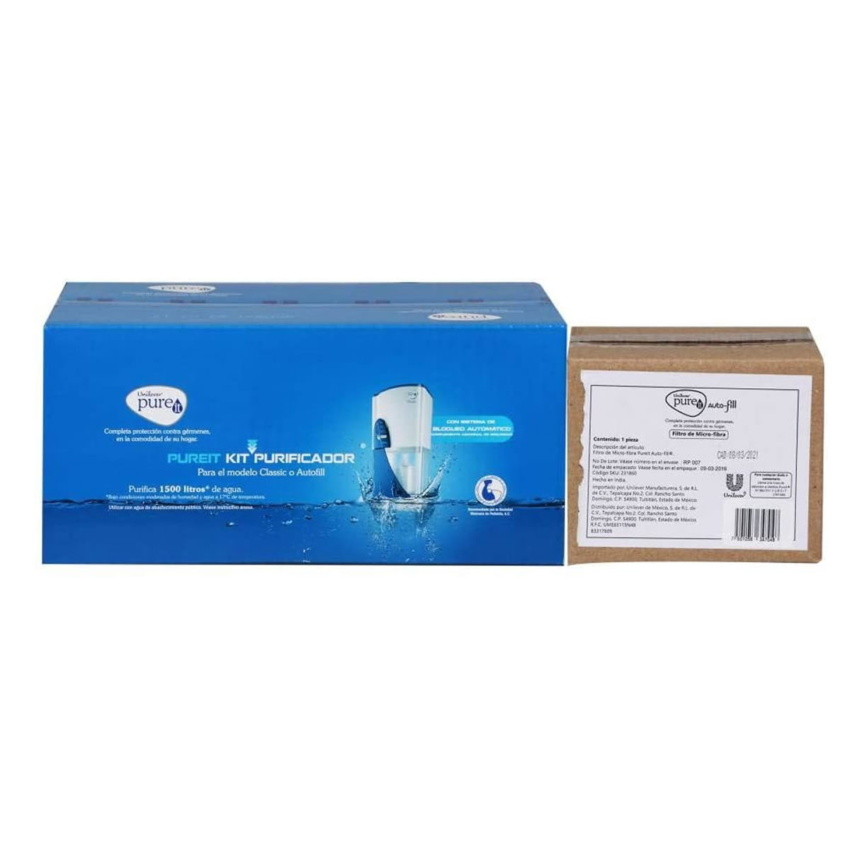 Kit de Repuesto Pureit para Purificador Unilever 796702 SMS