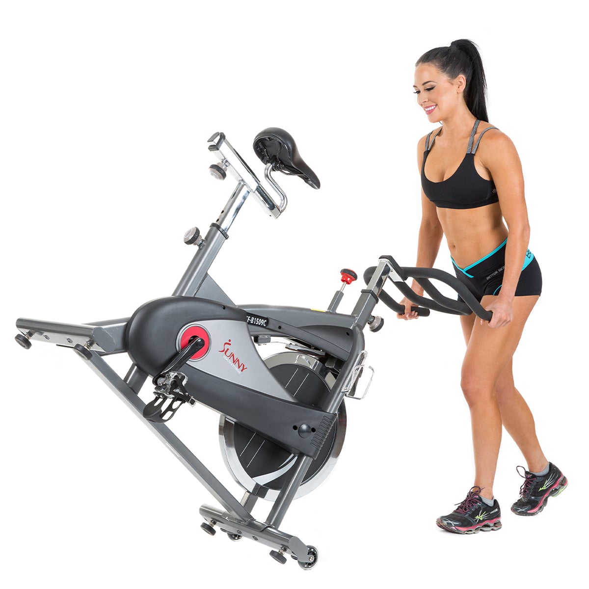 Bicicleta Premium de Ciclismo de Interior de Cadena Sunny Health & Fitness SF-B1509C