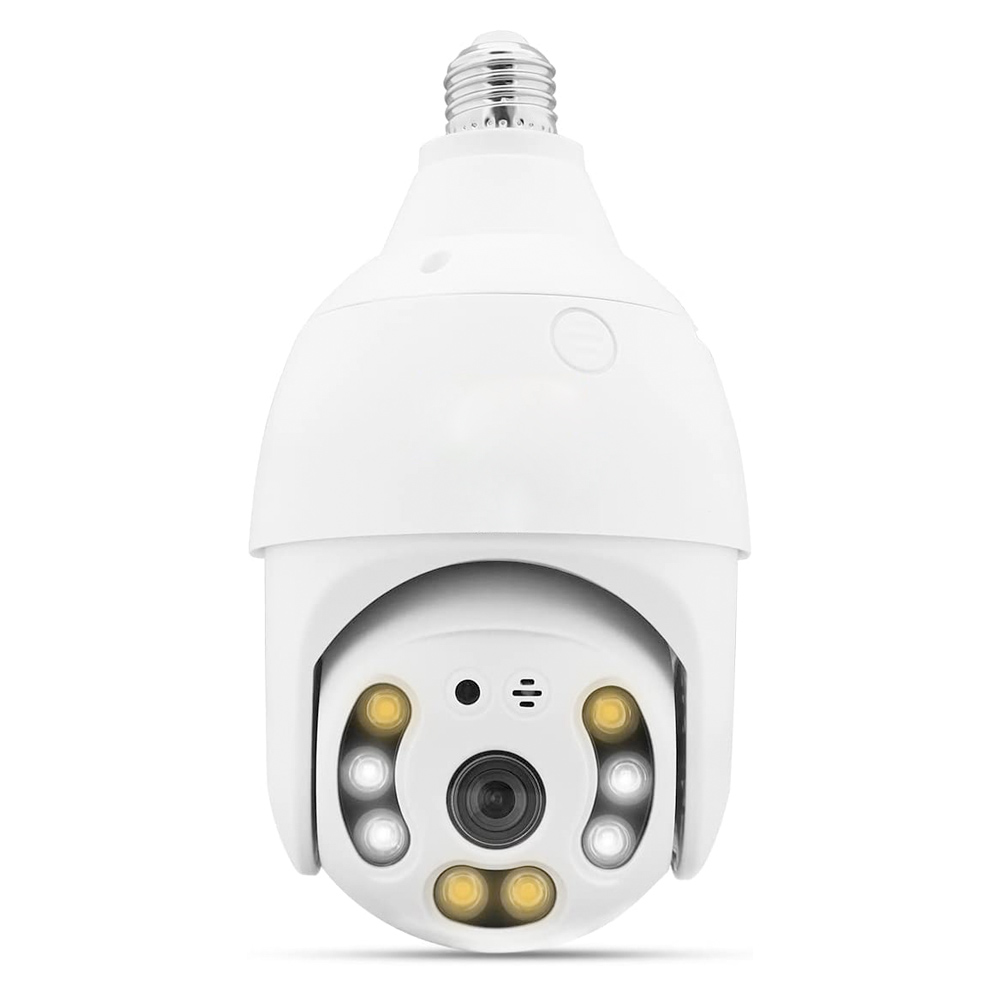 Cámara De Seguridad Socket Wifi Exterior/interior