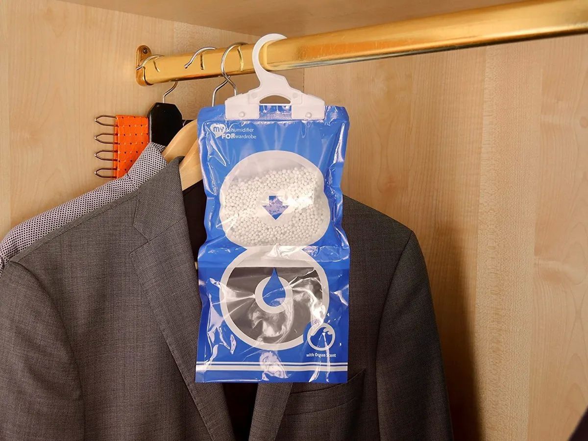 Gancho Absorbe Humedad Closet Deshumidificador Limpieza