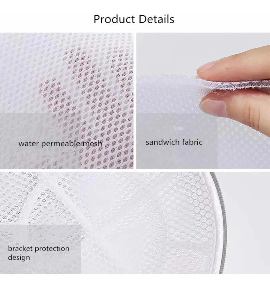 Red Malla Bolsa Para Lavar Bra Brasier Ropa Lavadora