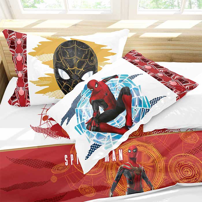 SABANAS ligeras y suaves INIDIVIDUAL SPIDERMAN HERO