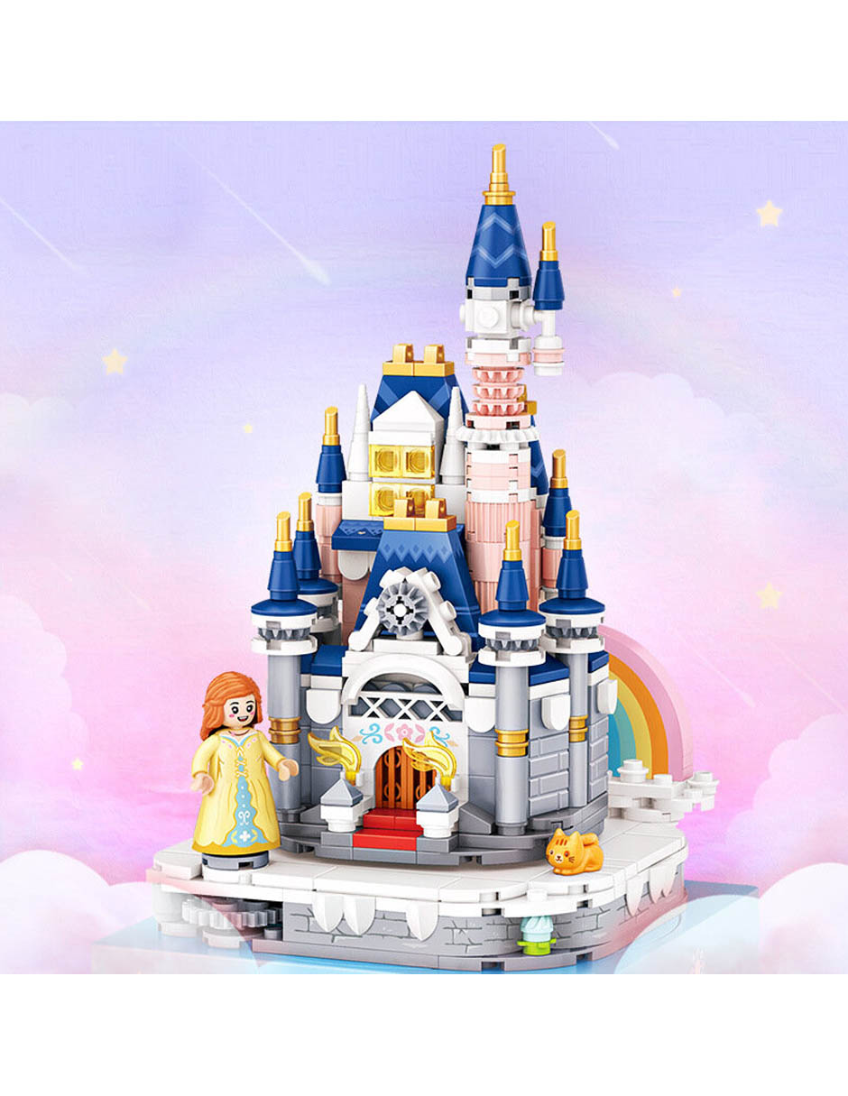 Rompecabezas 3D Castillo Caja De Música Multicolor LOZ