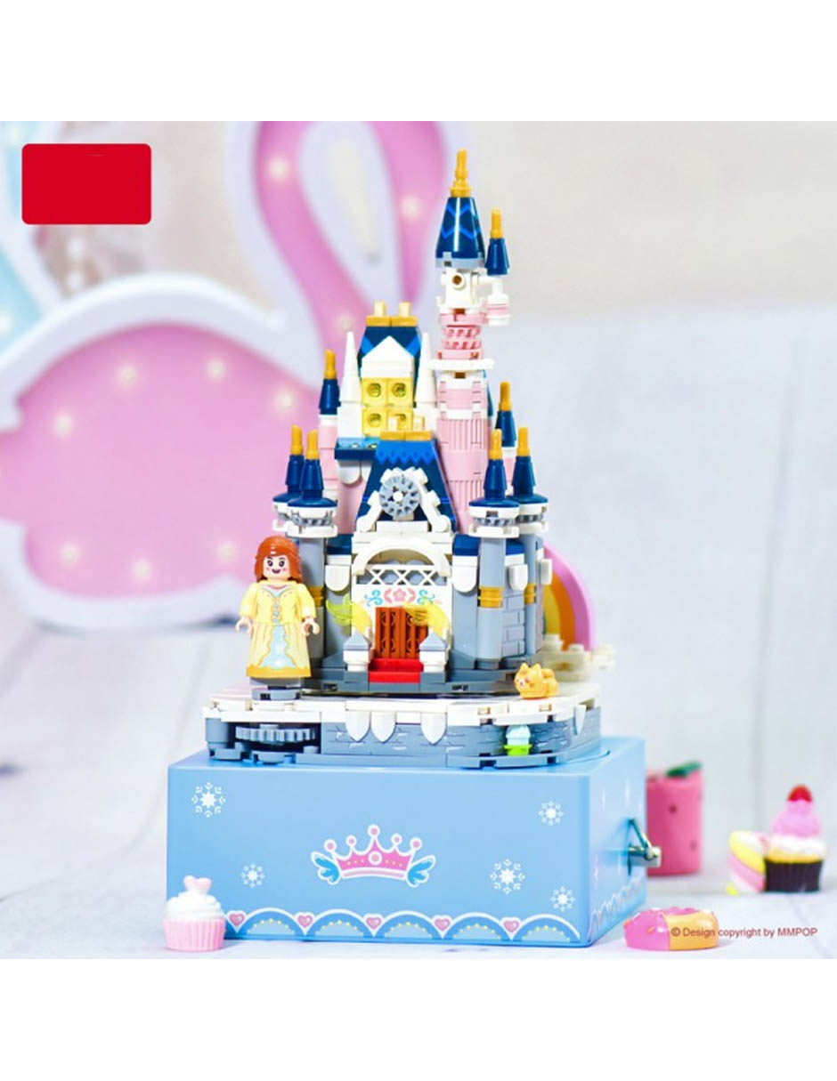 Rompecabezas 3D Castillo Caja De Música Multicolor LOZ