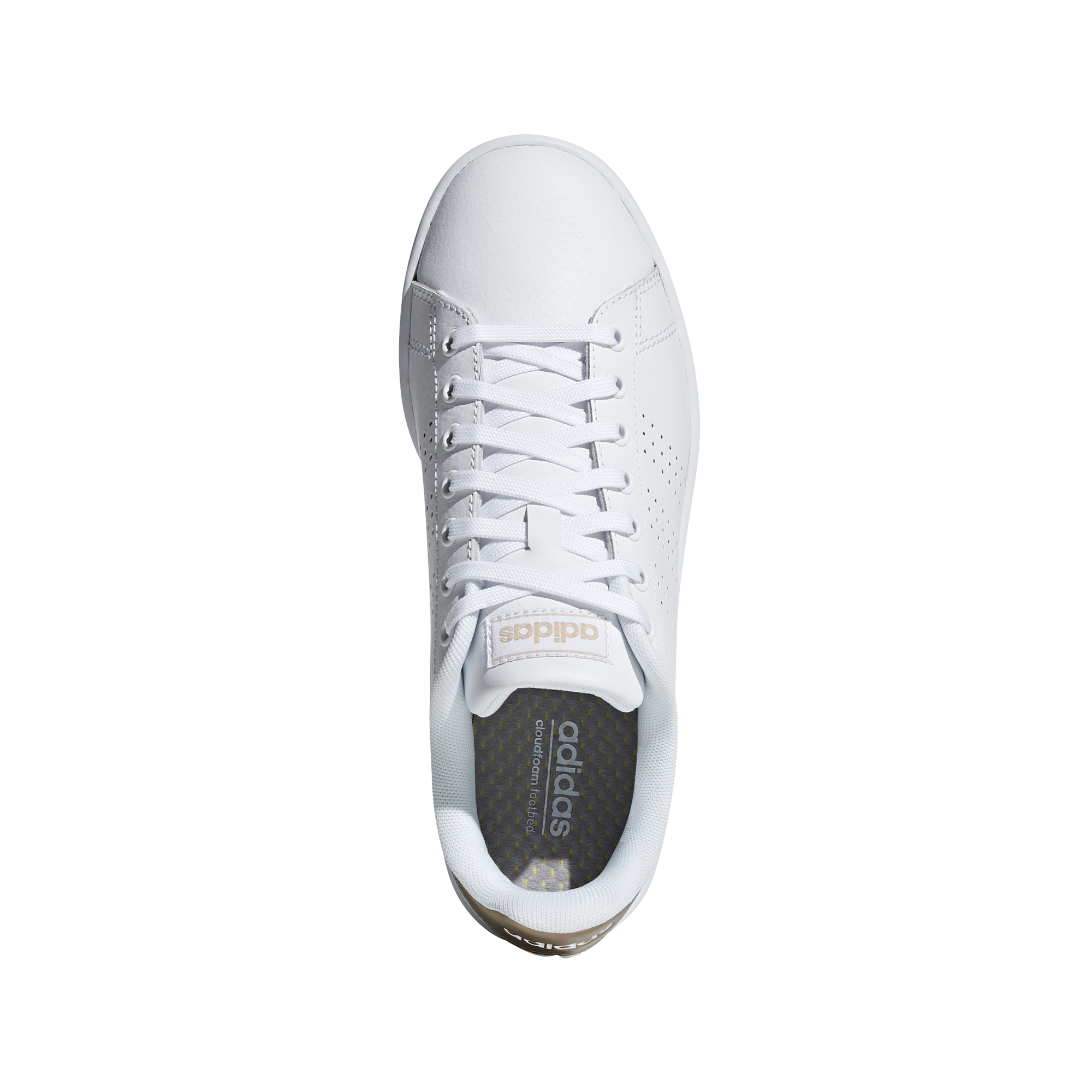 Tenis Adidas Mujer Advantage Blanco F36223.