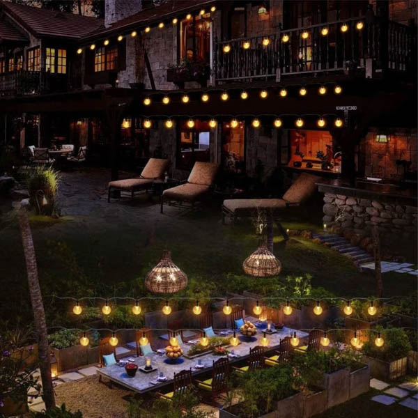 Luces Led Solares 7 metros Guirnaldas Luz Calida Decorativa