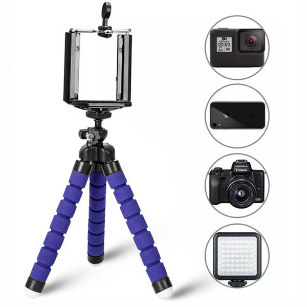 Soporte tripie Para teléfono celular Grande Flexible