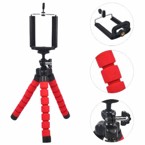 Soporte tripie Para teléfono celular Grande Flexible