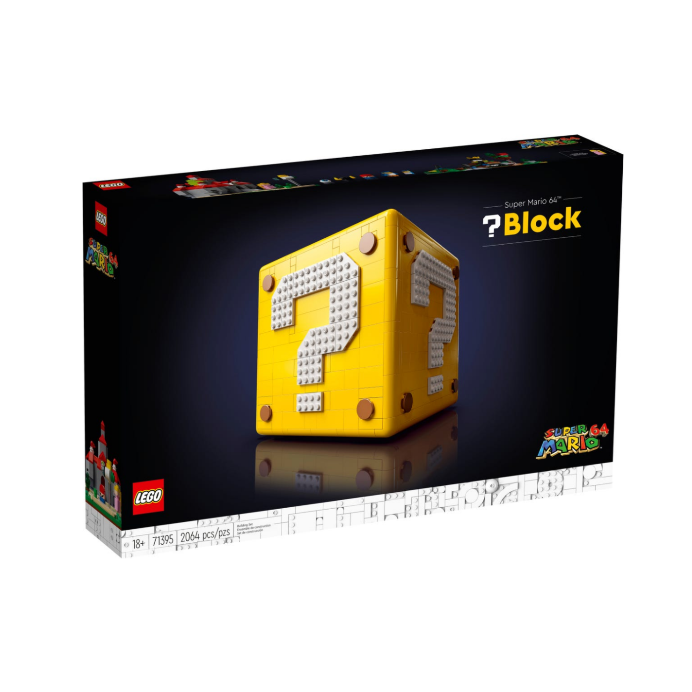 Lego 71395 Bloque Interrogación de Super Mario 64