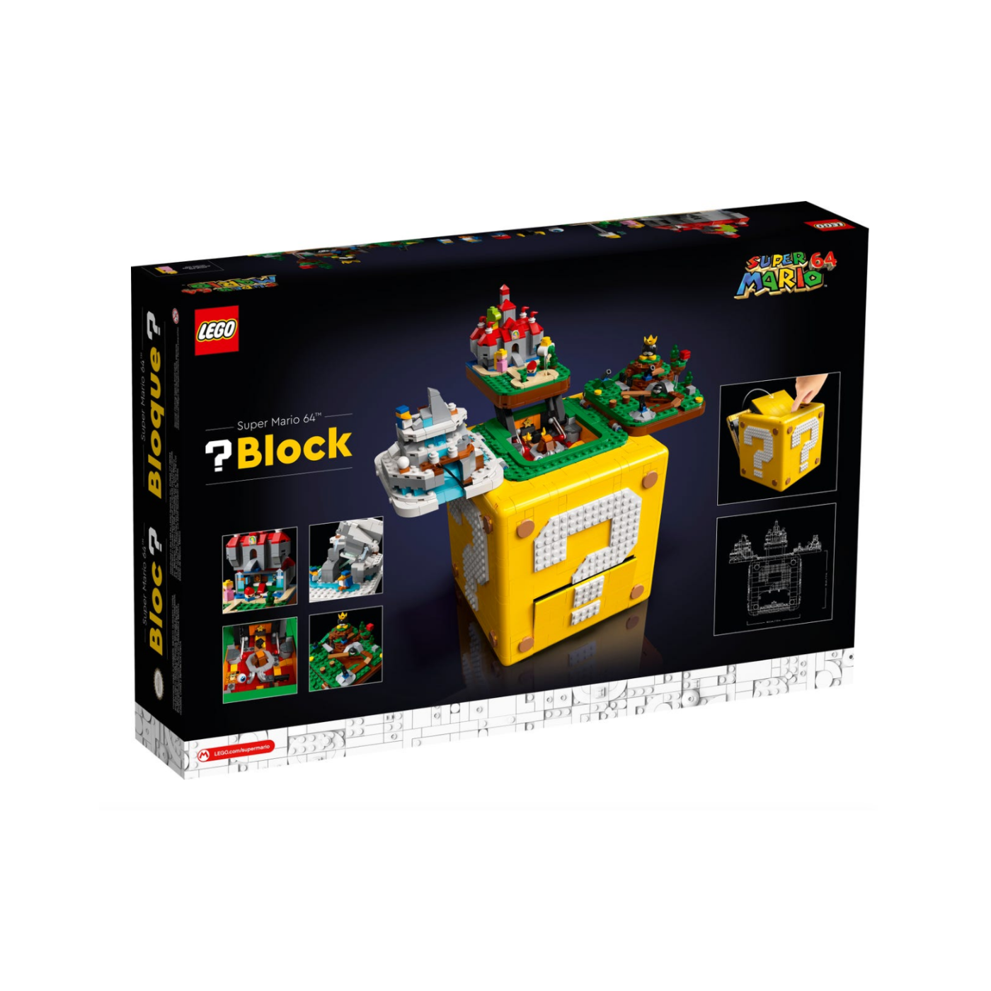 Lego 71395 Bloque Interrogación de Super Mario 64