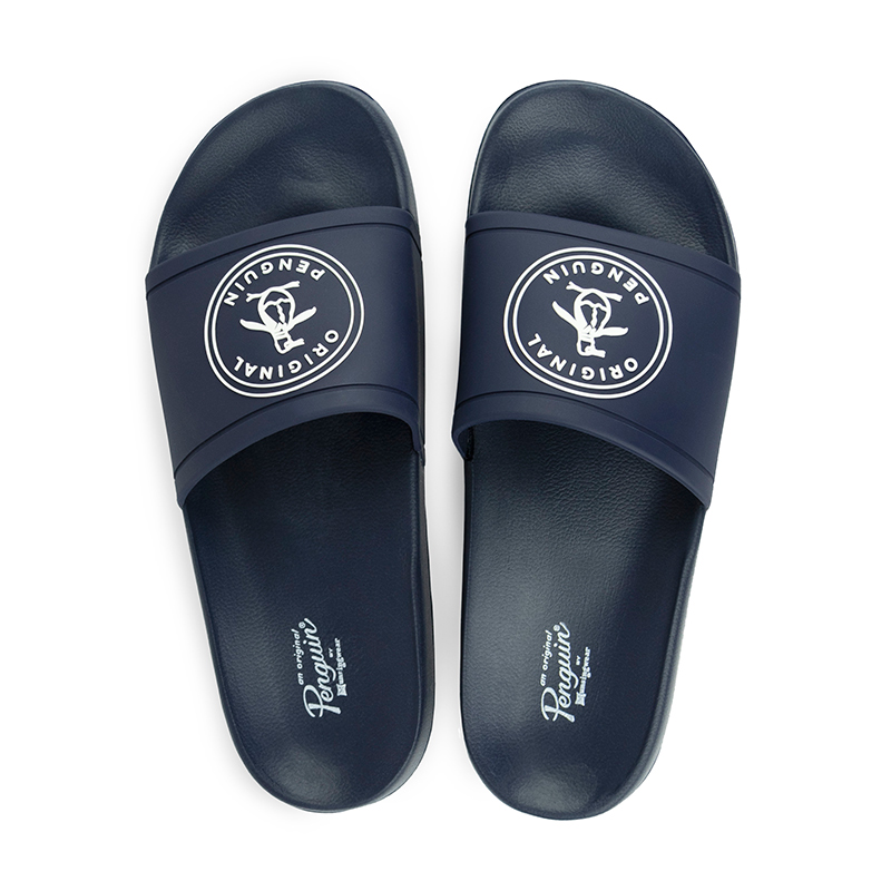 Sandalia Original Penguin Slide Color Azul Para Hombre