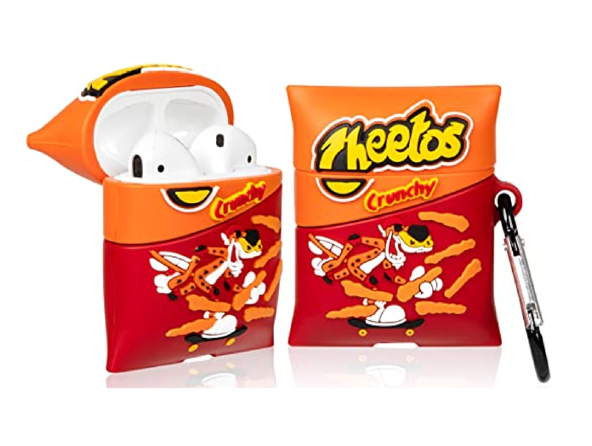 Funda Protectora Diseño Cheetos Airpods Generacion 1 y 2