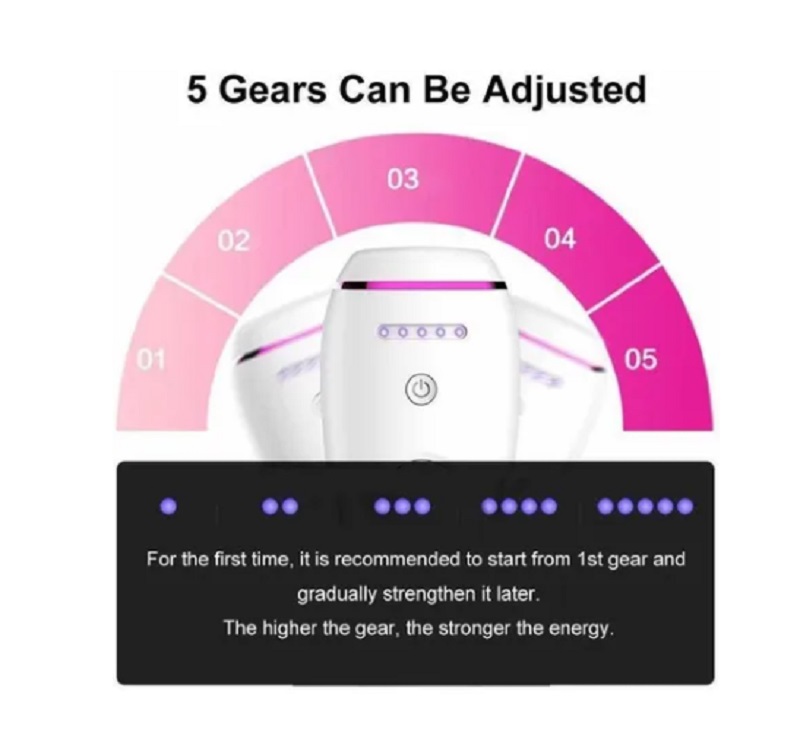 Depiladora Láser Ipl Profesional De 500.000 Pulsos