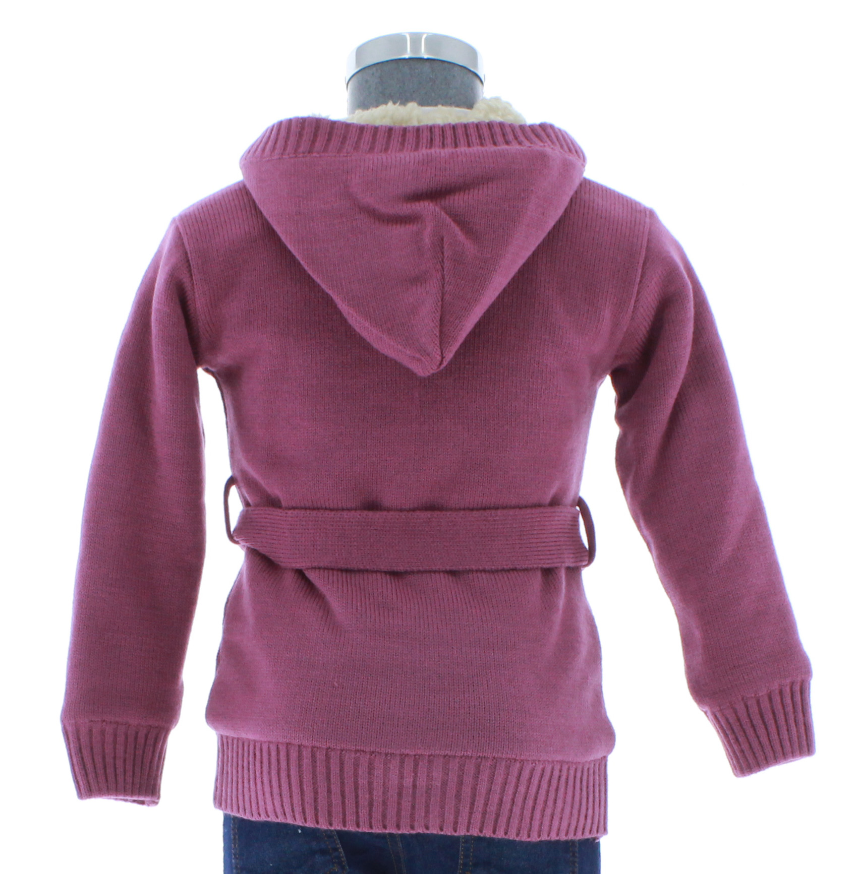 Sueter Niña Rosa Forrado 2748 2 a 12 Años.