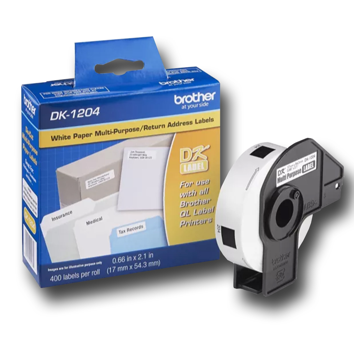 ETIQUETA BROTHER DK-1204