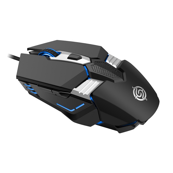 Mouse De Juegos K-snake M12 Rgb 6 Botones Ergonómico Gamer