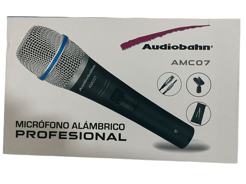 Micrófono Dinámico Audiobahn Amc07