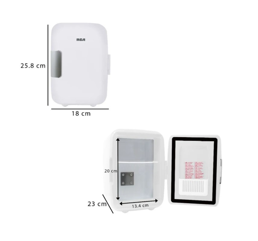 Mini Refrigerador Eléctrico Rca Blanco RC-4B