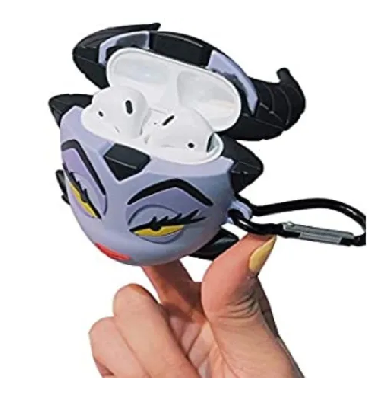 Funda 3D Diseño Malefica Airpods Generacion 1 y 2