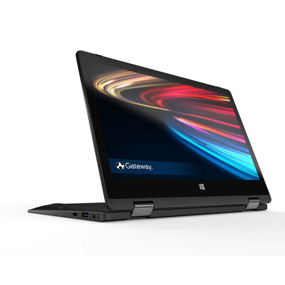 Laptop Gateway 2 en 1 GWTC116-2 11.6 HD Intel Celeron N4020 1.10GHz 4GB 64GB eMMC Windows 10 Home S 64-bit Negro