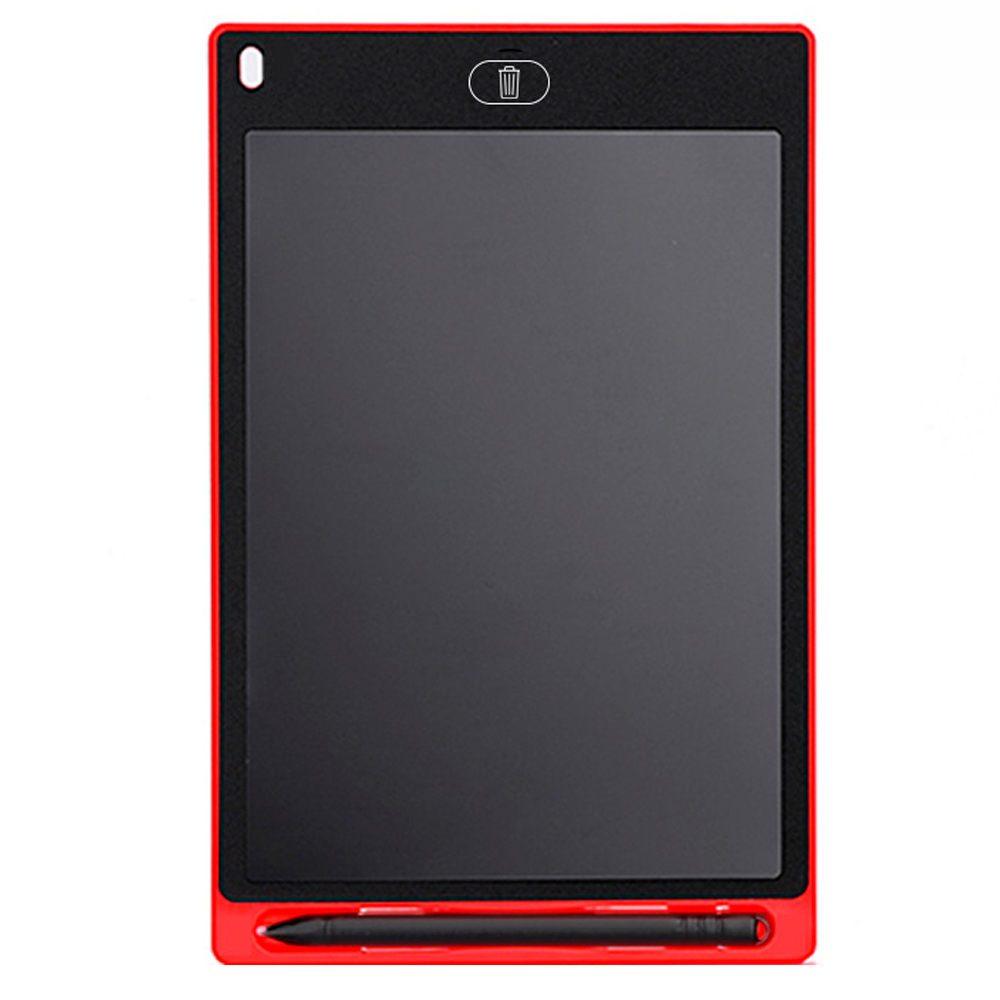 Pizarrón Mágico Infantil LCD 8.5 Pulgadas Tablet Dibujo (Rojo)