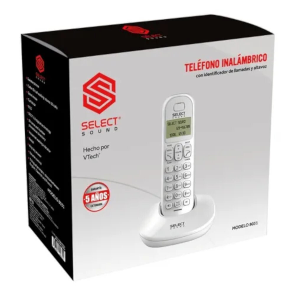 Télefono Inalámbrico Select Sound Con Identificador 8031