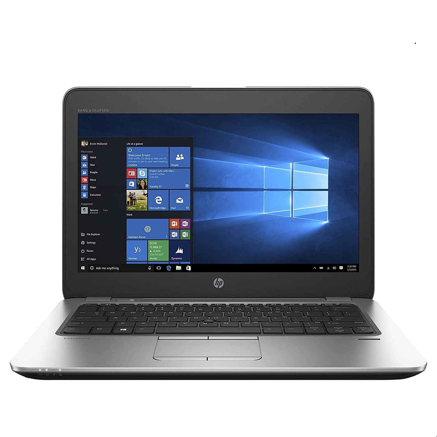 Laptop HP Elitebook 820 G3- 12.5"- Intel Core i5, 6ta generación- 16GB RAM, 256GB Disco Solido- Windows 10 Pro- Equipo Clase B, Reacondicionado. 
