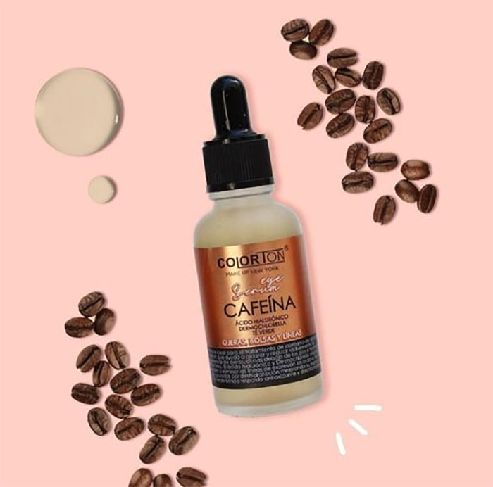 Serum Colorton Cafeina Facial Para Ojeras Arrugas Contorno 