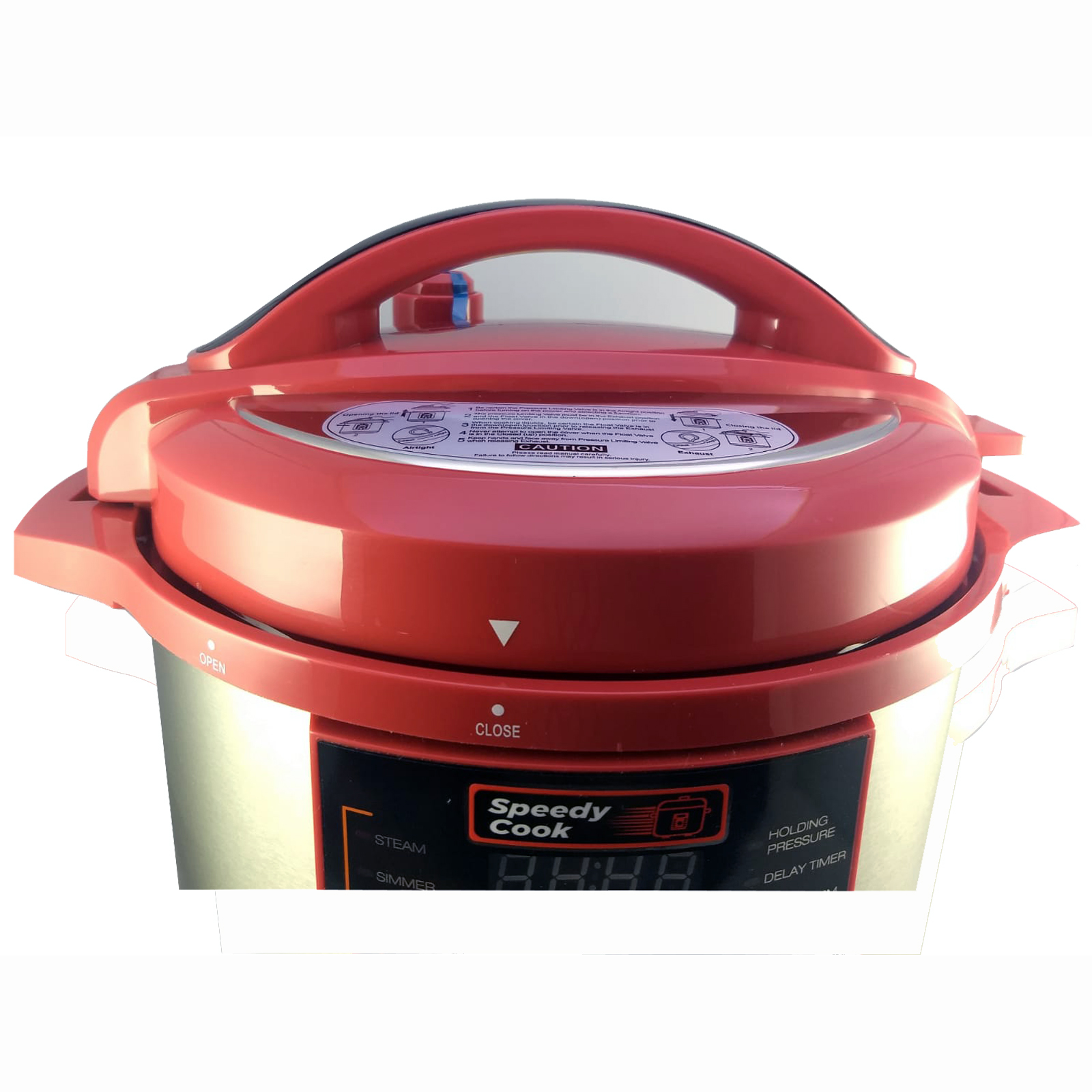 Speedy Cook Olla De Coccion Lenta Con Multifunciones De 7.6Lts SC8REDA Rojo Reacondicionado