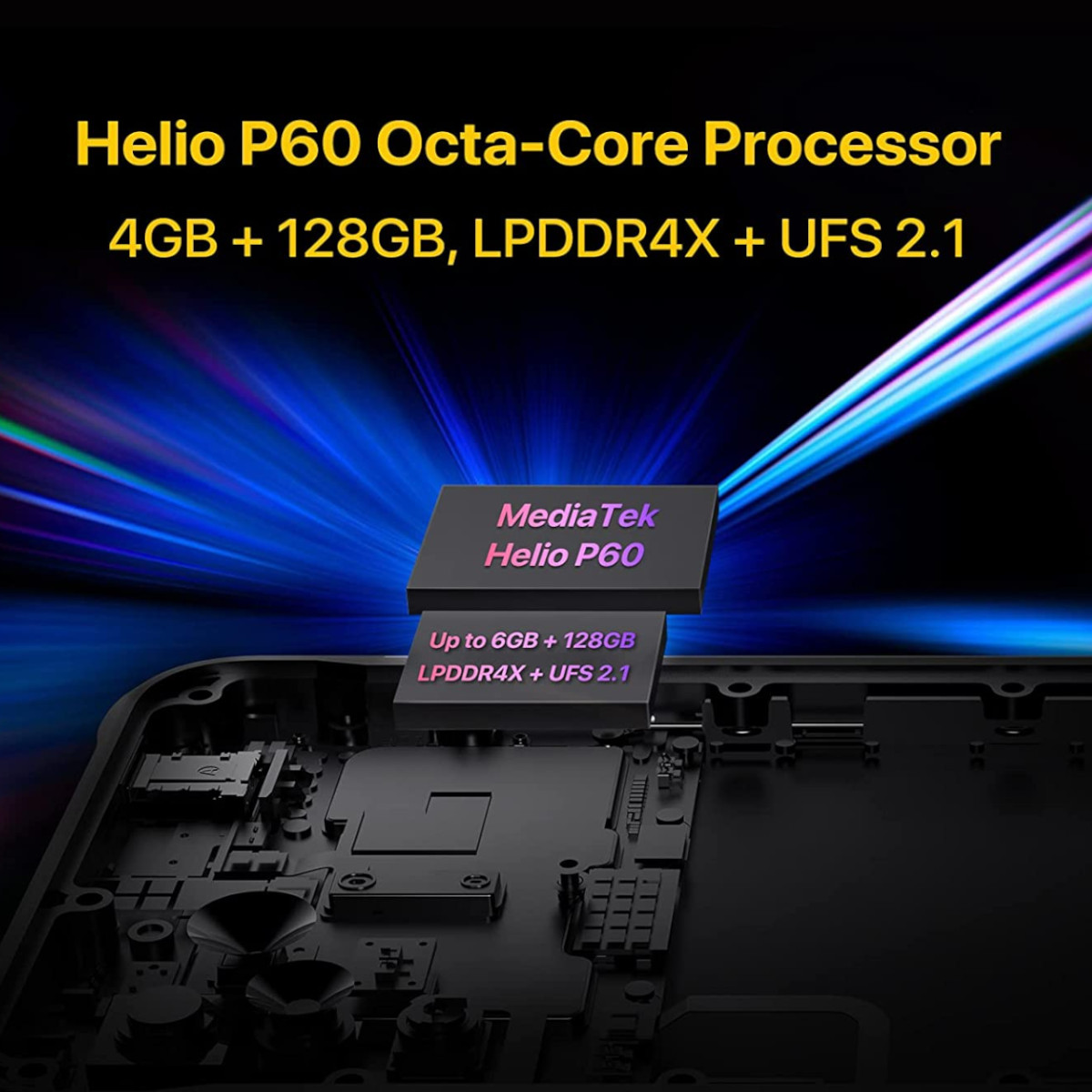 Celular Umidigi Bison X10 Pro 128GB / 4GB Ram Global IP68 Hack Black