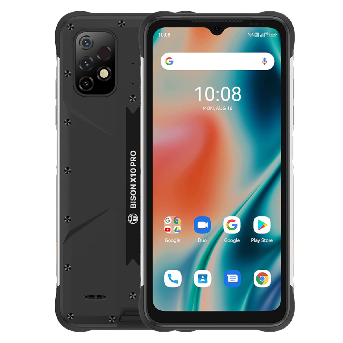 Celular Umidigi Bison X10 Pro 128GB / 4GB Ram Global IP68 Hack Black