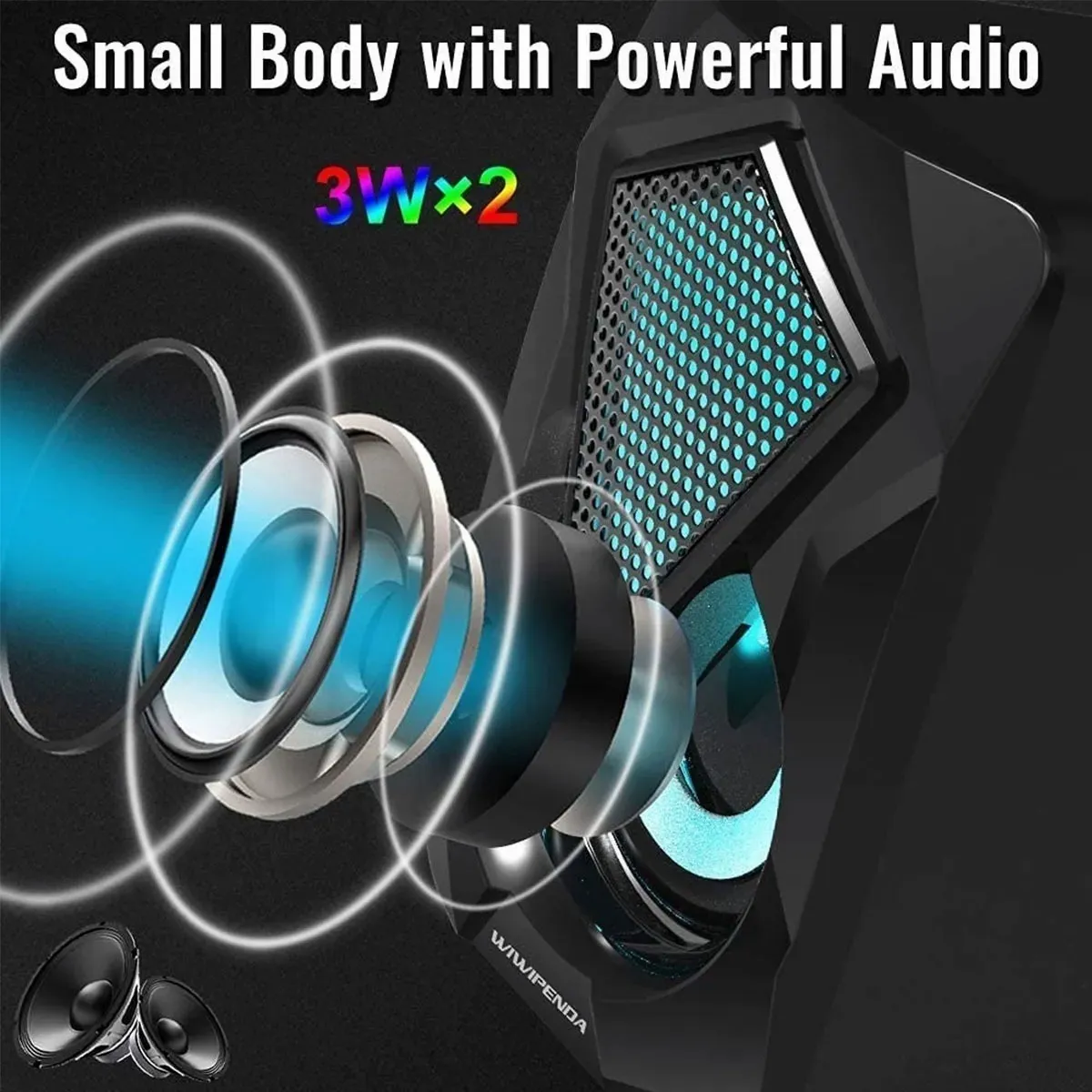 Bocinas Alambricas Pc Portátil