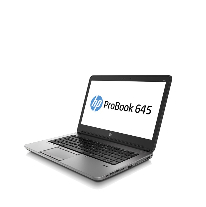 Laptop HP ProBook 645 G1-AMD A6- 16GB RAM- 240GB Disco Solido- 14"-Windows 10 PRO- Equipo Clase B, Reacondicionado.