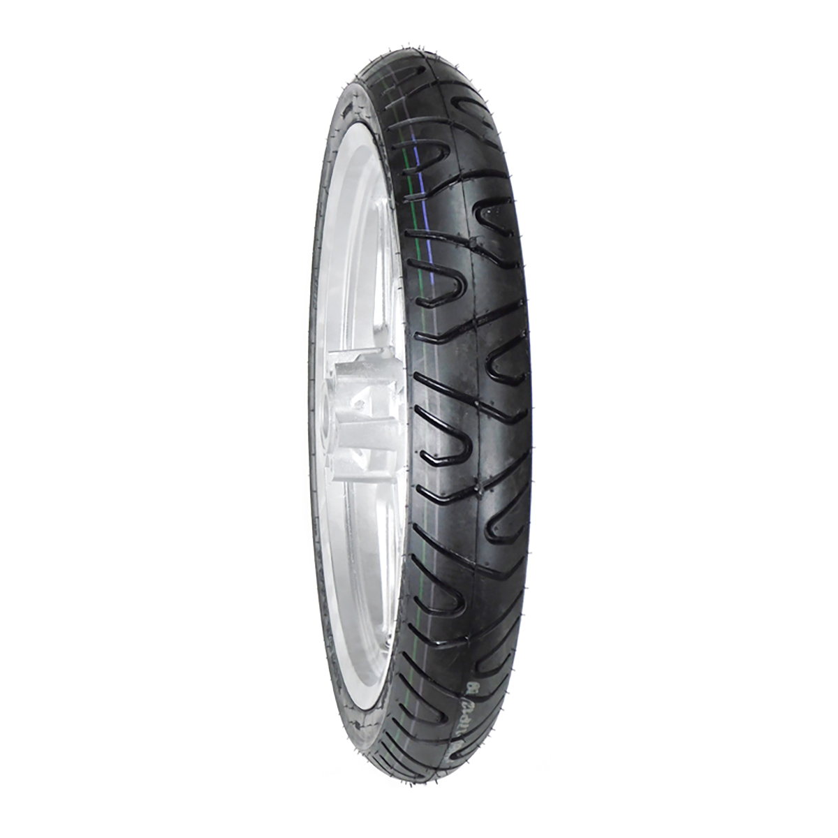 Llanta Moto BtRubber Delantera 100/3.9-17 Tubeless SportBike Unidireccional 58 S 6 PR.