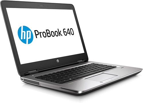 Laptop HP ProBook 640 G2-Intel Core i5, 6ta generación-16GB RAM- 256GB Disco Solido- 14"-Windows 10 PRO- Equipo Clase B, Reacondicionado.