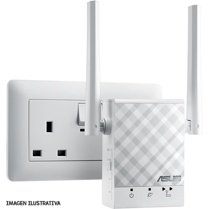 Repetidor Inalambrico ASUS RP-AC51 Dual-Band AC750 802.11ac 433 Mbps 5GHz 