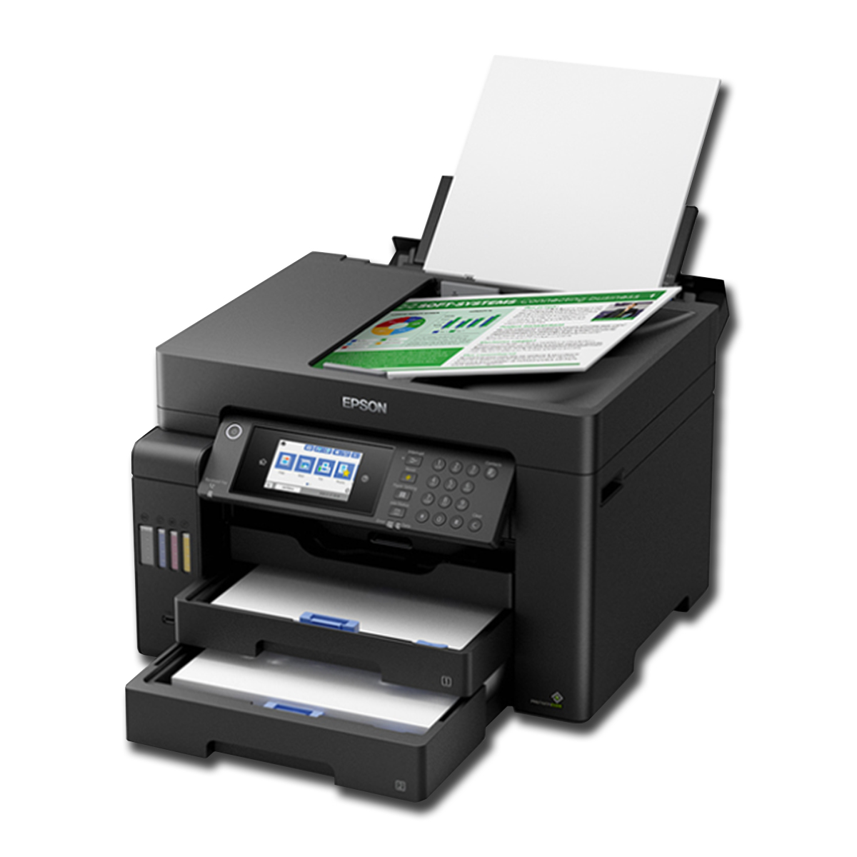 IMPRESORA MULTIFUNCIONAL EPSON L15150 DOBLE CARTA WI-FI.