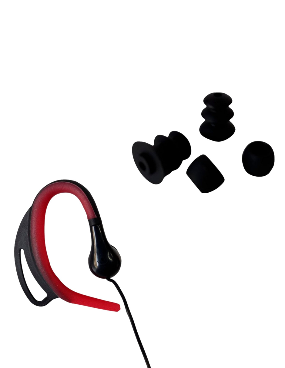 Combo Mochila De 25 L, Linterna, Botella 750 Ml Y Audífonos