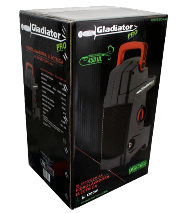 Hidrolavadora 1200W 1305 PSI Gladiator Pro HL 7000/120M