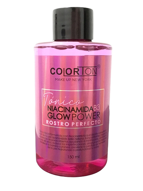 Colorton Tónico Niacinamida B3 Glow Power Rostro perfecto 150ml 