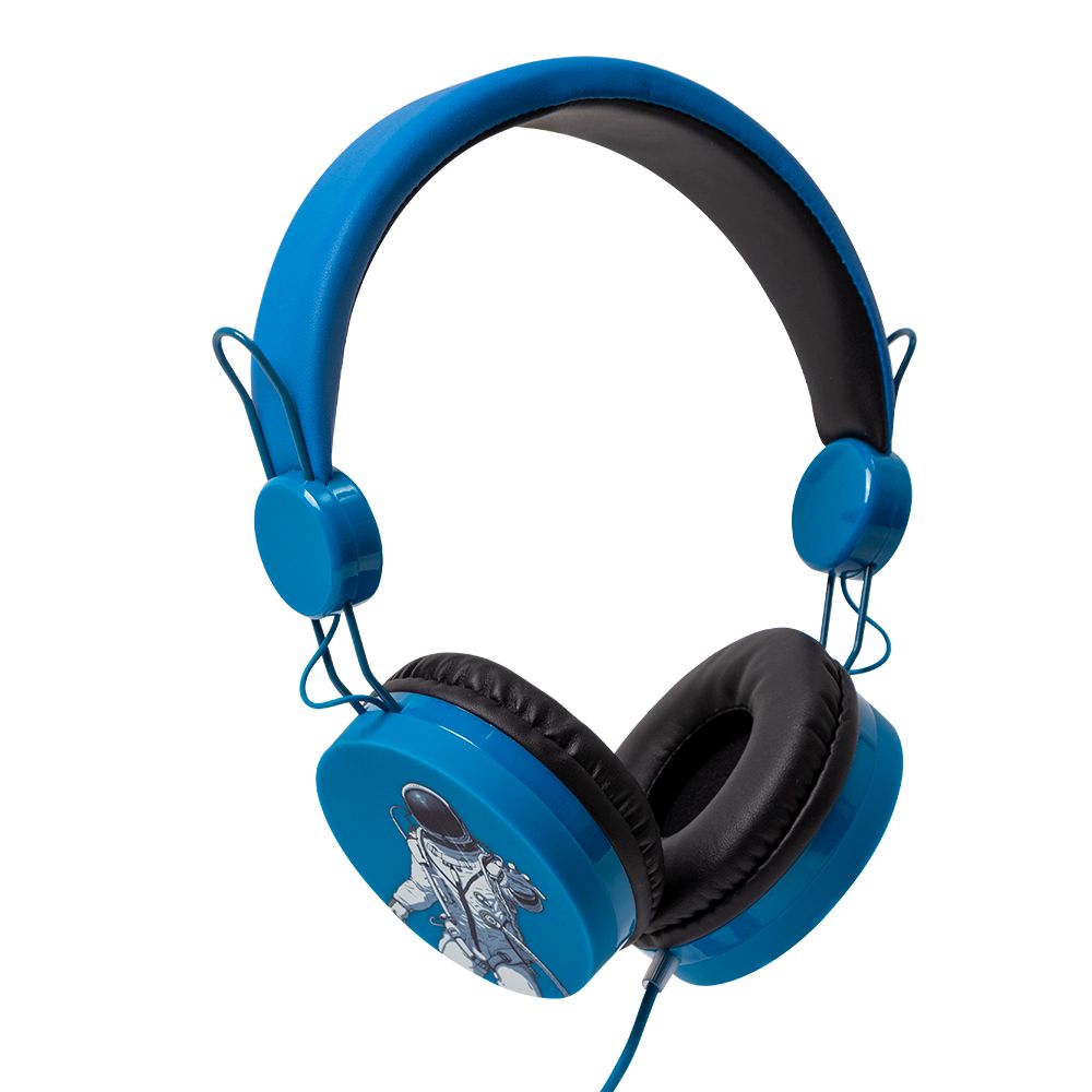 Combo 3 en 1 Mouse Inalámbrico Audífono On Ear y Mousepad Azul STF Collabs X Erick Escalante