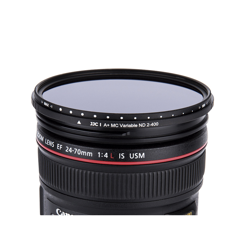 Filtro ND 52MM Variable Densidad Neutra JJC F-NDV52 para Cámara Fotográfica