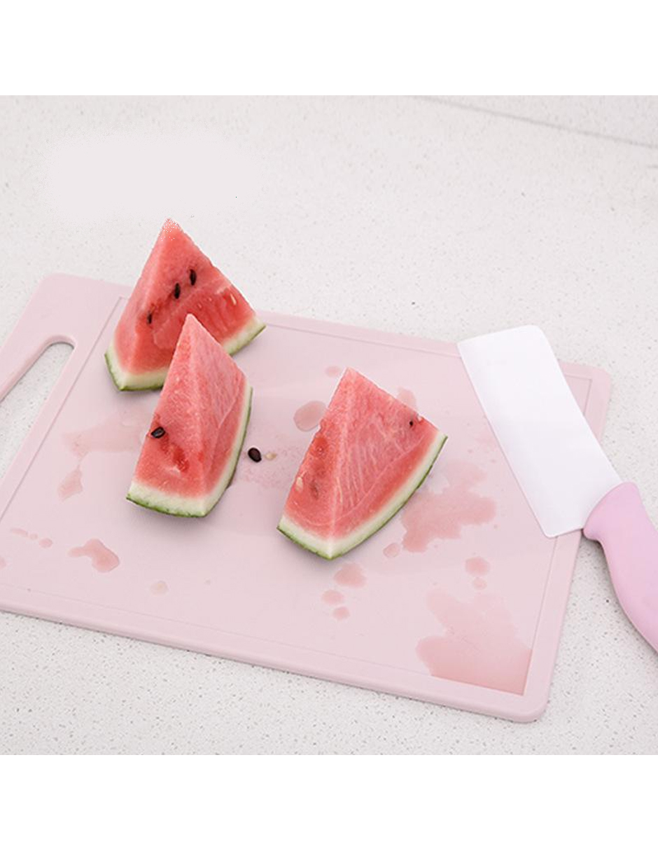 Fasola Tabla Para Picar Alimentos Plástico Anti Hongo Qj-0057