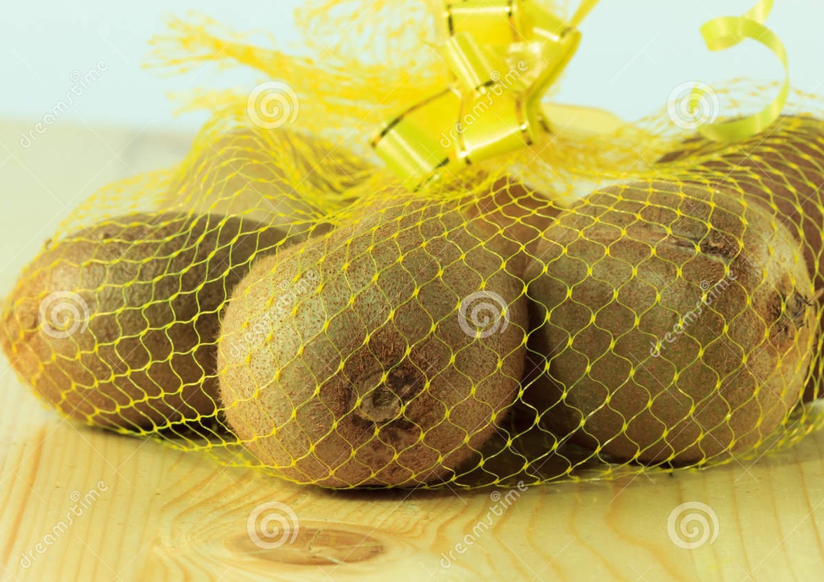 Red Malla de Plástico Amarilla 1000 Metros para Pelotas, Alimentos, Comestibles, Paquetes..