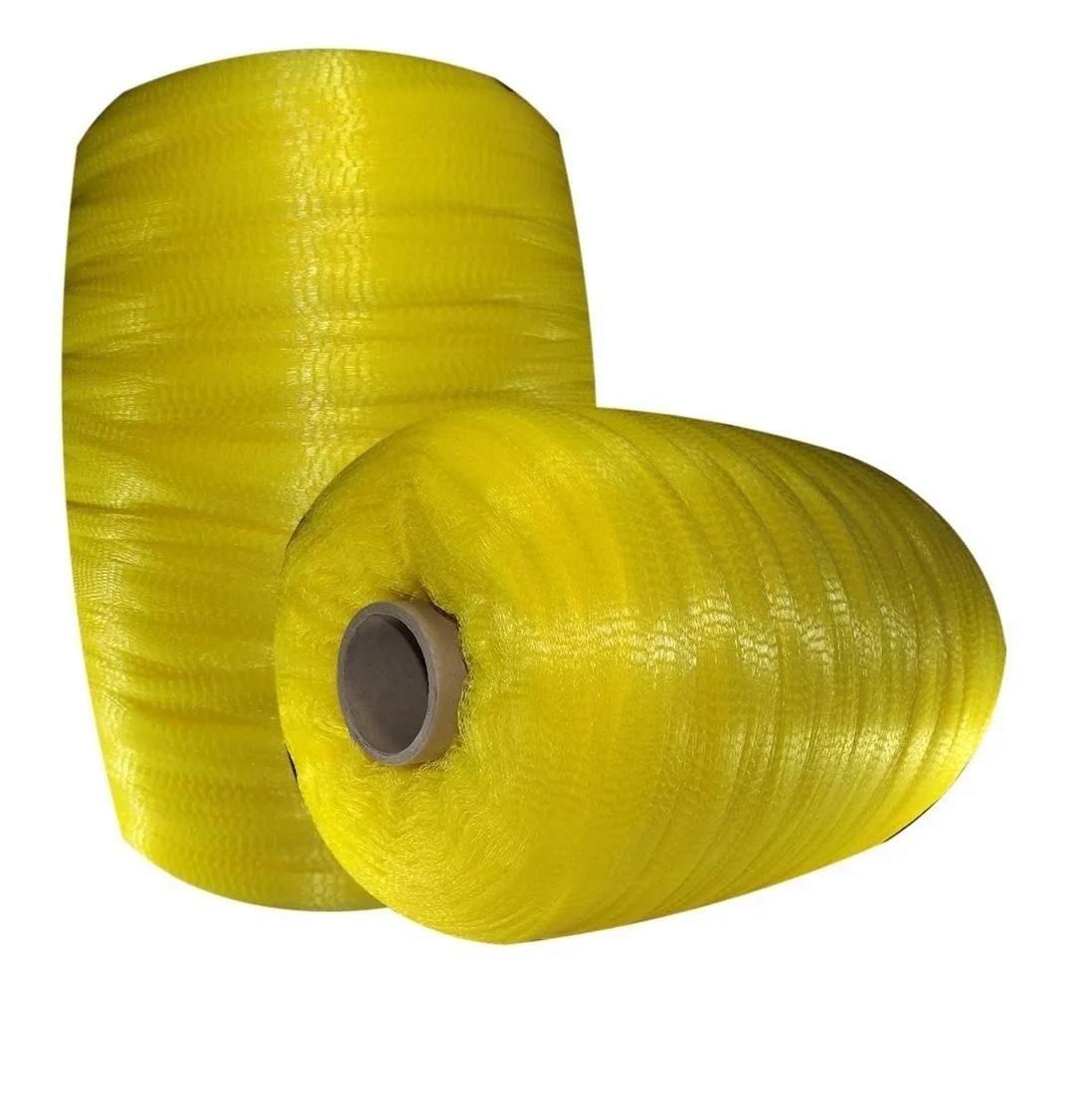 Red Malla de Plástico Amarilla 1000 Metros para Pelotas, Alimentos, Comestibles, Paquetes..