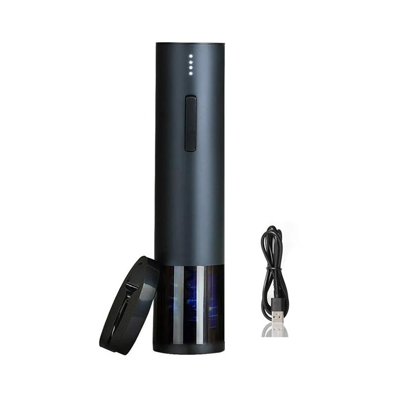 Saca Corchos De Vino Eléctrico Recargable Luz Led Log-on
