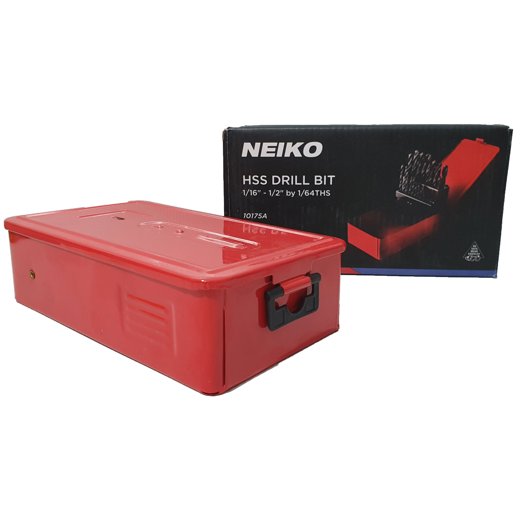 Juego Brocas Para Metal 29pz Estuche Metalico Neiko  4974