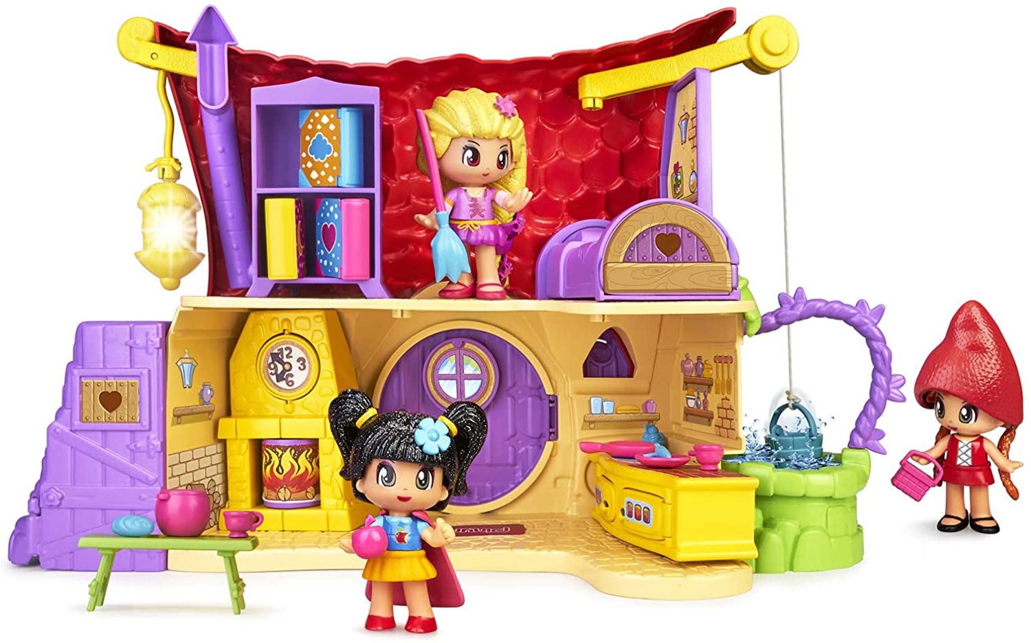 Pinypon Casa De Los Cuentos Con Luz 20 Accesorios