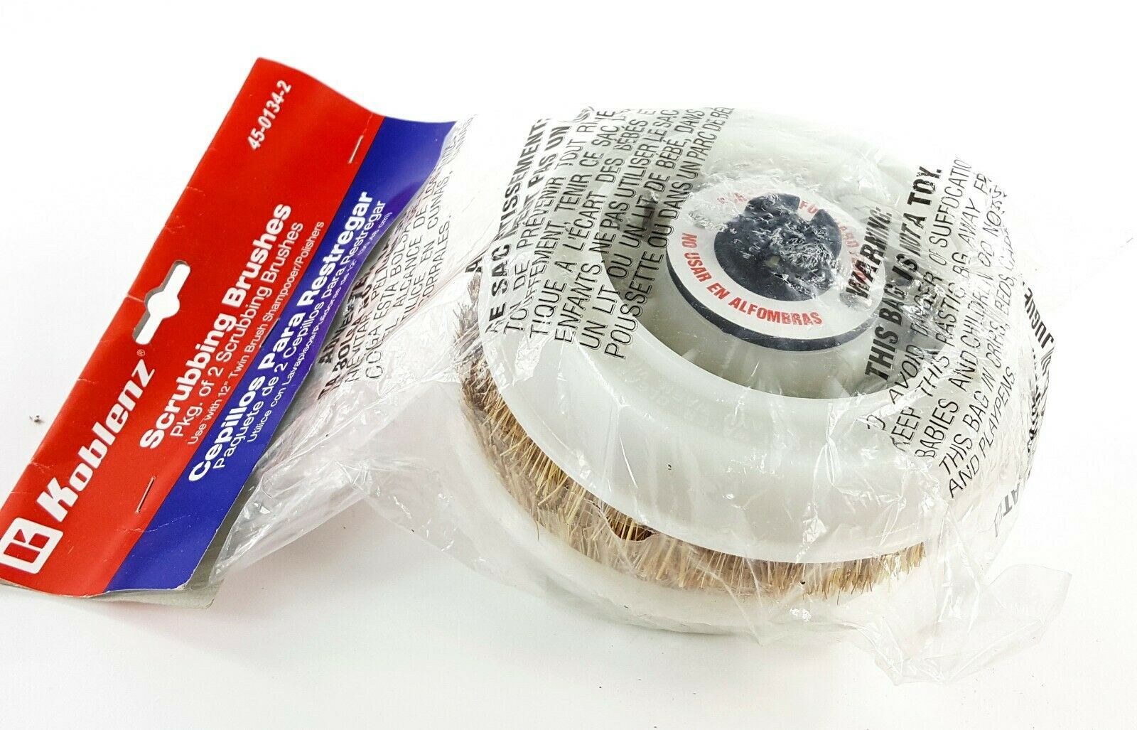 Cepillo Para Restregar Koblenz 45-0134-2 Contenido 2 Piezas - Café